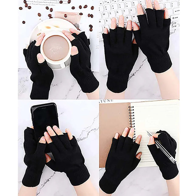Alpaca Fingerless Gloves