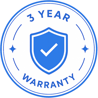 3 year warranty